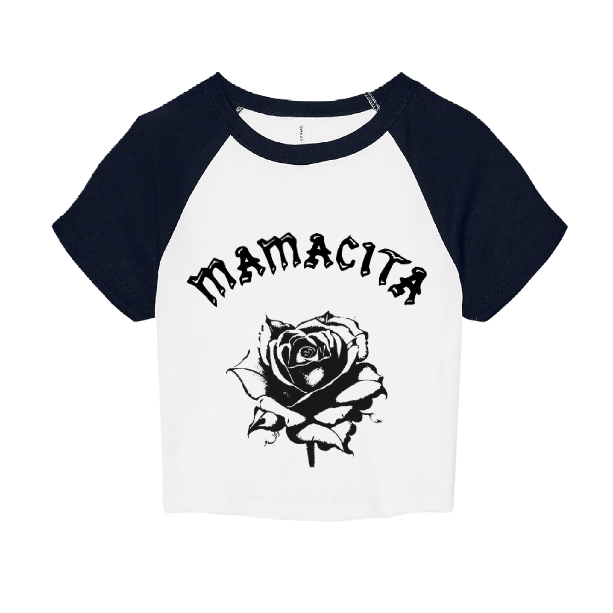 Z!ON MAMACITA BASEBALL CROP T-SHIRT